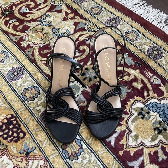Stuart Weitzman Twist Sleek Sandal Heel - Picture 9 of 9